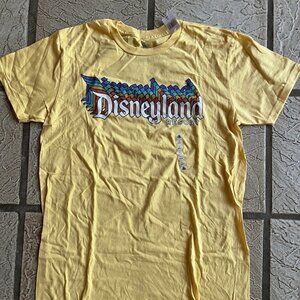 Disney Disneyland Resort Yellow Shirt Large NWT